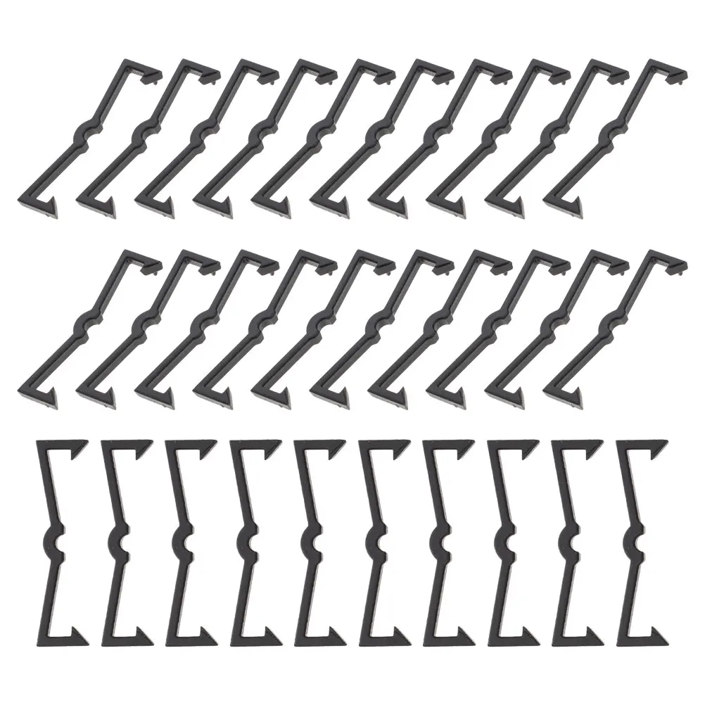 100pcs Pegboard Hook Fasteners Plastic Locks for Hanging Garage Accessories DIY Projects Sturdy Clips Hooks Secure Connection
100pcs Pegboard Hook Fasteners Plastic Locks for Hanging Garage Accessories DIY Projects Sturdy Clips Hooks Secure Connection