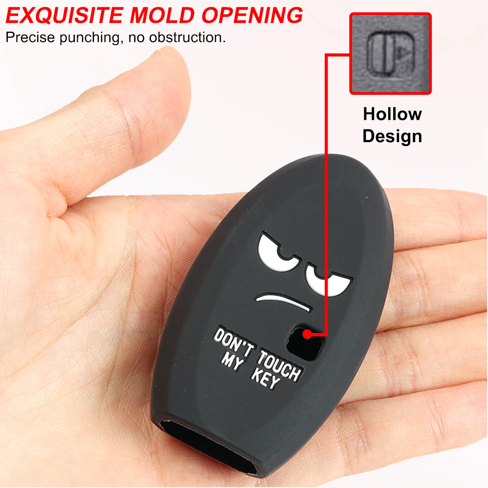 Silicone 4 Button Remote Key Fob Ring Chain Case Cover Holder Shell For Nissan Titan XD Leaf Rogue Altima Maxima Versa 2020 2021
Silicone 4 Button Remote Key Fob Ring Chain Case Cover Holder Shell For Nissan Titan XD Leaf Rogue Altima Maxima Versa 2020 2021