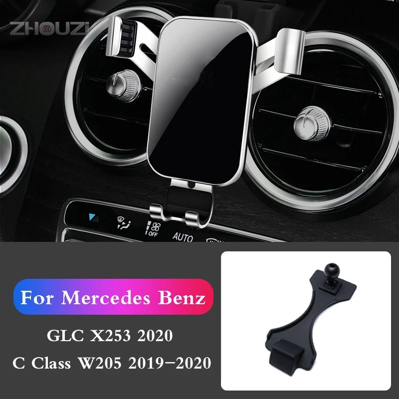 Автомобильный держатель для Mercedes Benz GLC C Class X253 W205, специальные крепления, подставка для GPS, Гравитационный навигационный кронштейн, аксессуары
Автомобильный держатель для Mercedes Benz GLC C Class X253 W205, специальные крепления, подставка для GPS, Гравитационный навигационный кронштейн, аксессуары
