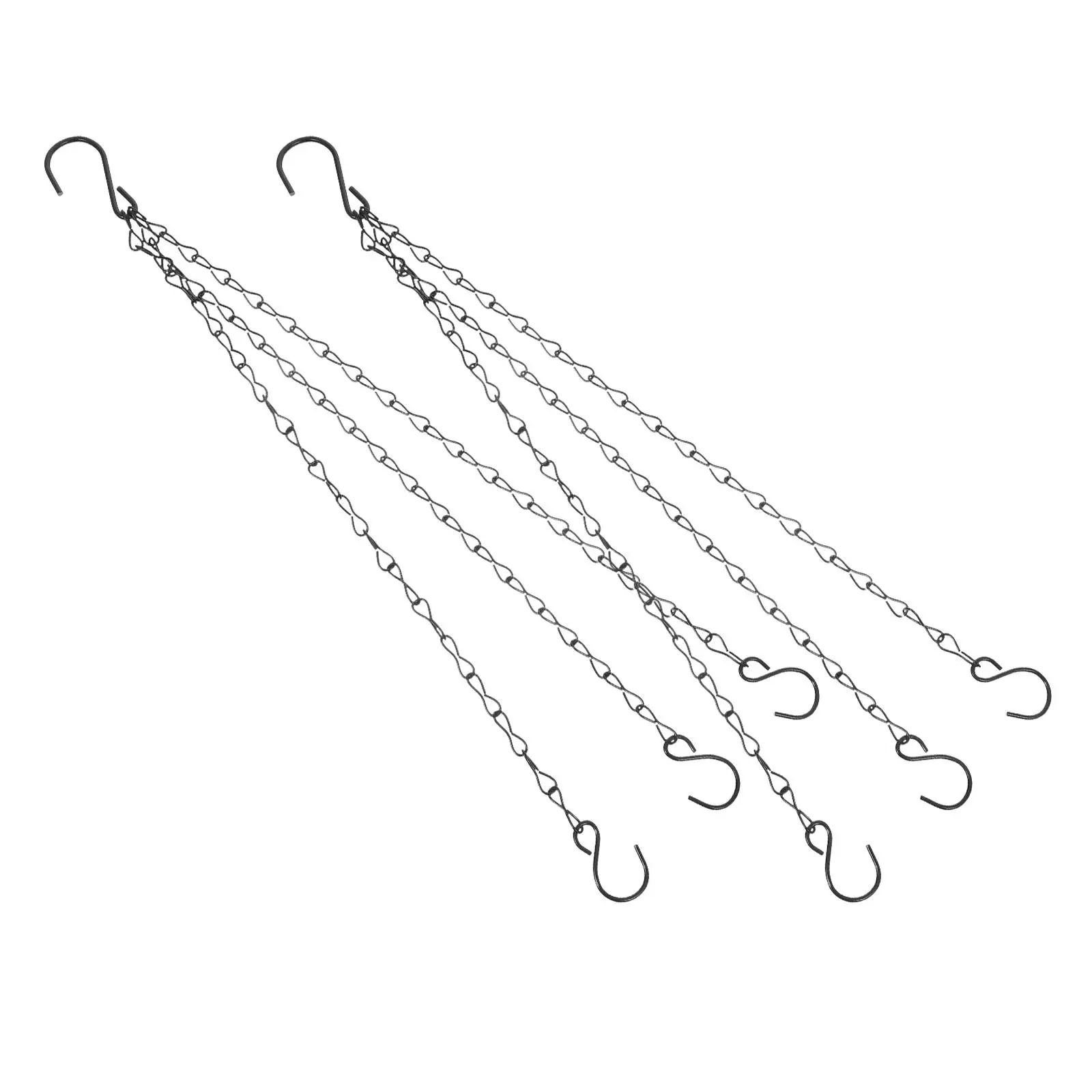 2Pcs Flower Basket Hanging Chain Pot Replacement Bird Feeder Hooks Decor Planters Durable Iron Easy Installation Outdoor
2Pcs Flower Basket Hanging Chain Pot Replacement Bird Feeder Hooks Decor Planters Durable Iron Easy Installation Outdoor