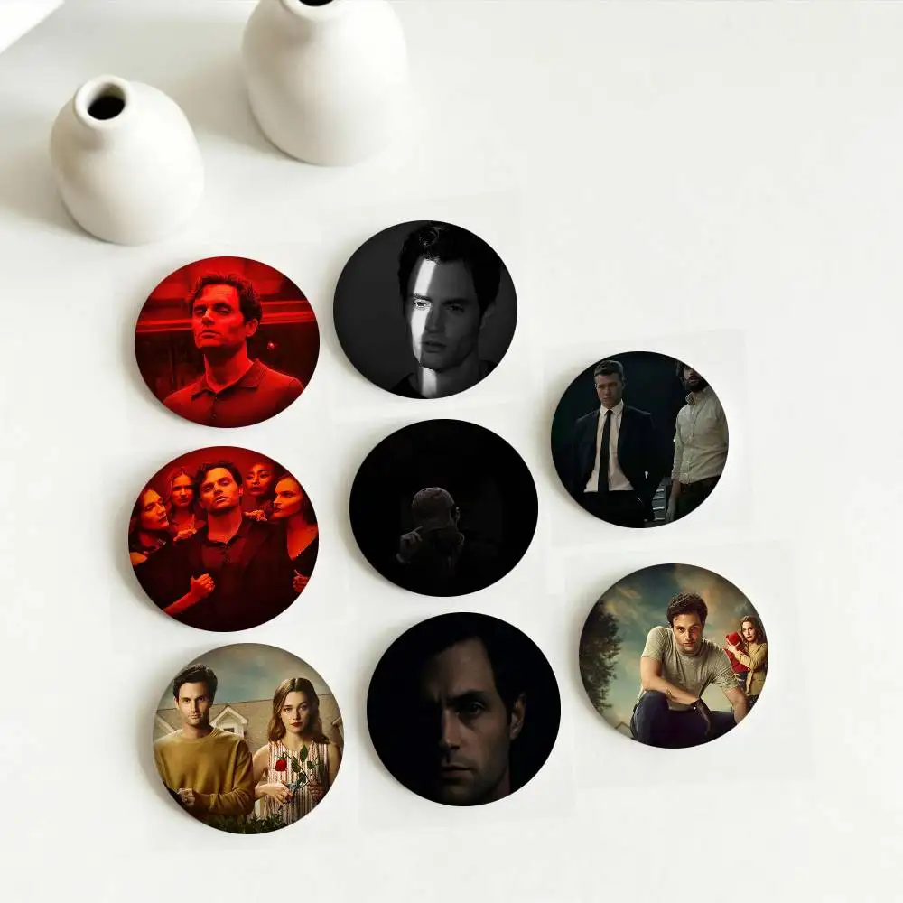 Joe Goldberg Y-YOU Penn 25 32 44 58 75mm Badges Personalized Round Brooches Pins Accessory Gift
Joe Goldberg Y-YOU Penn 25 32 44 58 75mm Badges Personalized Round Brooches Pins Accessory Gift