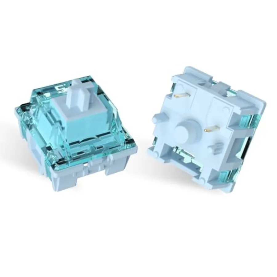 Mechanical Keyboard Switches 100 Pieces 48gf Tactile Switches for Gaming Mechanical Keyboards 5 Pins POM Stem Pre Lubed Key Swi
Mechanical Keyboard Switches 100 Pieces 48gf Tactile Switches for Gaming Mechanical Keyboards 5 Pins POM Stem Pre Lubed Key Swi