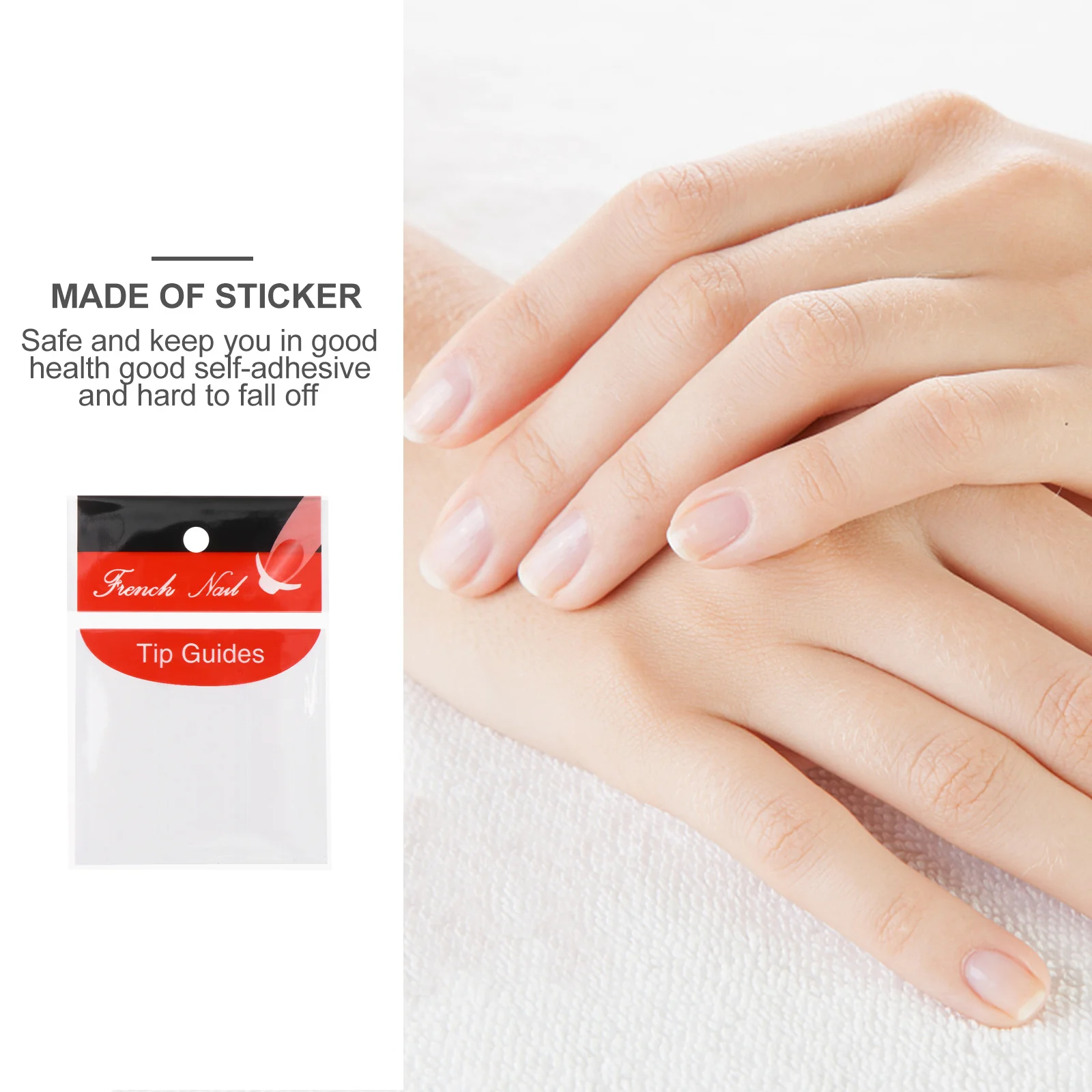 30Pcs French Manicure Nail Guide Stickers Half Moon Shape for Natural Artificial Nails DIY Nail Art Design Tool Decal
30Pcs French Manicure Nail Guide Stickers Half Moon Shape for Natural Artificial Nails DIY Nail Art Design Tool Decal