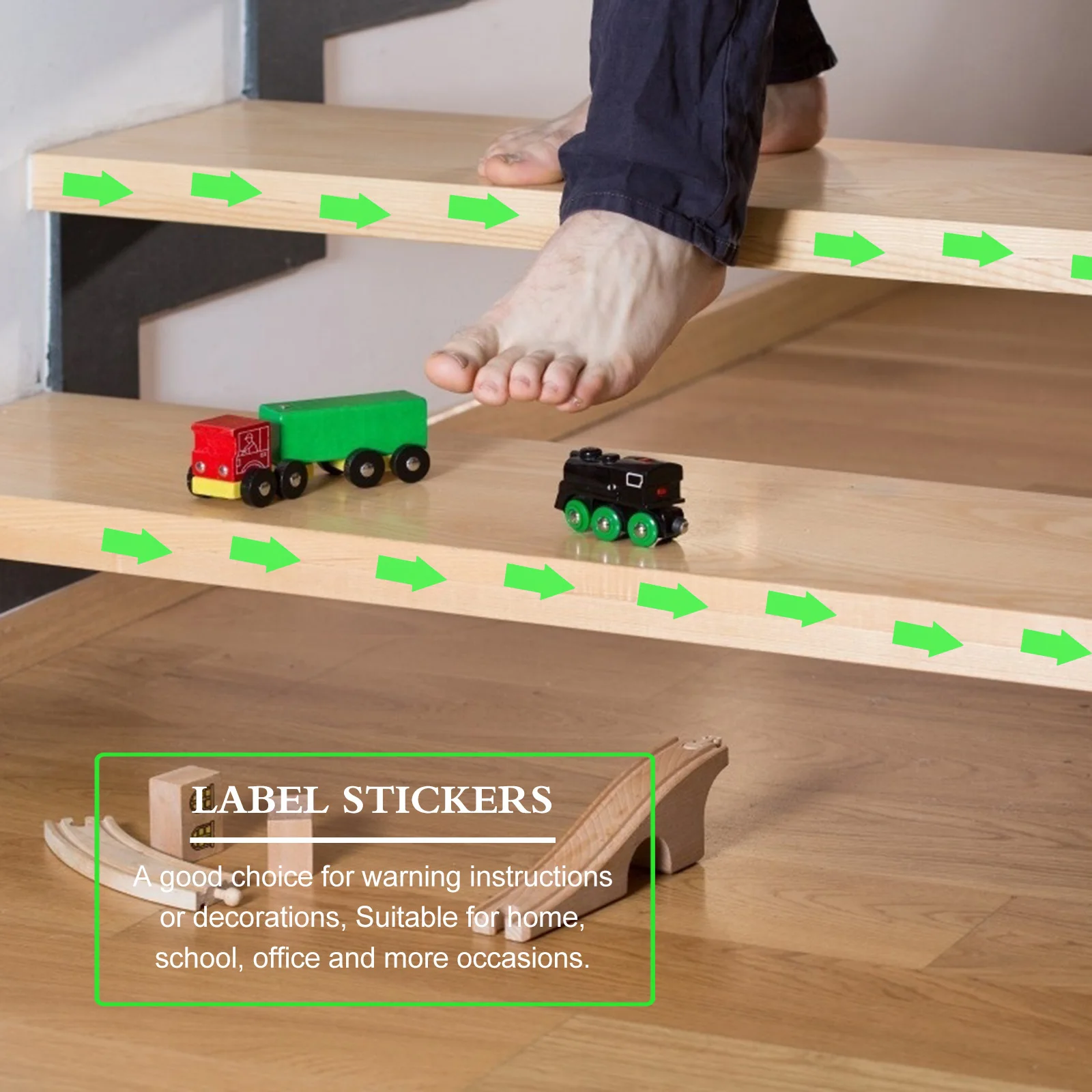 1 Roll Fluorescent Arrow Sticker Labels Bright Self-Adhesive Decorative Stickers for DIY Warning Direction Signage
1 Roll Fluorescent Arrow Sticker Labels Bright Self-Adhesive Decorative Stickers for DIY Warning Direction Signage