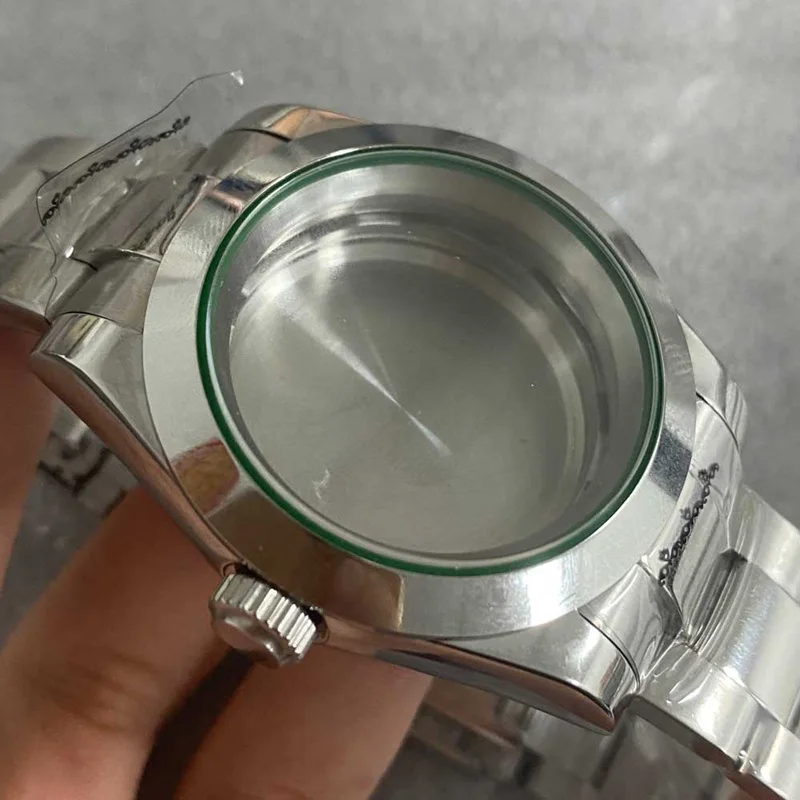 High Quality 39MM Men Watch Parts Green Circle Sapphire Crystal 316 Stainless Steel Case And Strap Suitable NH35 NH36
High Quality 39MM Men Watch Parts Green Circle Sapphire Crystal 316 Stainless Steel Case And Strap Suitable NH35 NH36