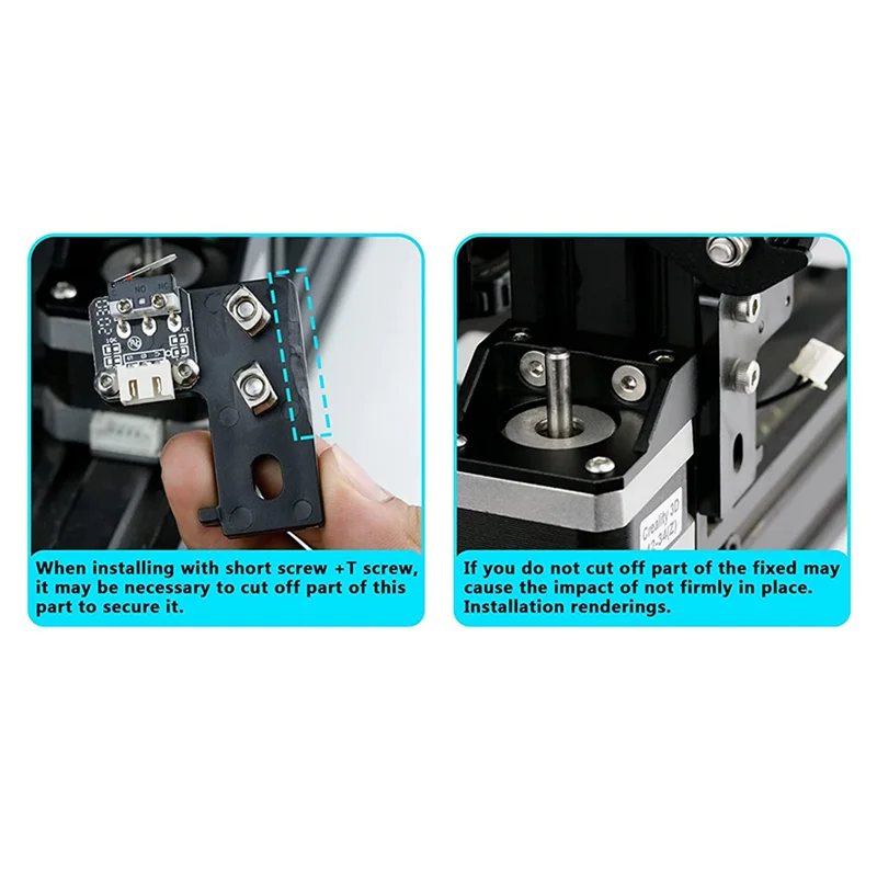 Stepper Motor Z-Axis Upgrade to Install Aluminum Alloy Base Z Axis Motor Fixed Bracket for Ender 3-V2 Ender 3 Pro CR-10
Stepper Motor Z-Axis Upgrade to Install Aluminum Alloy Base Z Axis Motor Fixed Bracket for Ender 3-V2 Ender 3 Pro CR-10