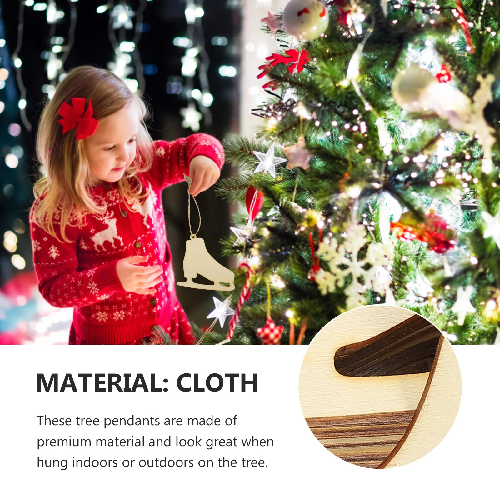 40 set Wooden Ice Skates Hanging Ornaments Unfinished Diy Wood Slices For Kids Christmas Craft Graffiti Pendants Party Home
40 set Wooden Ice Skates Hanging Ornaments Unfinished Diy Wood Slices For Kids Christmas Craft Graffiti Pendants Party Home