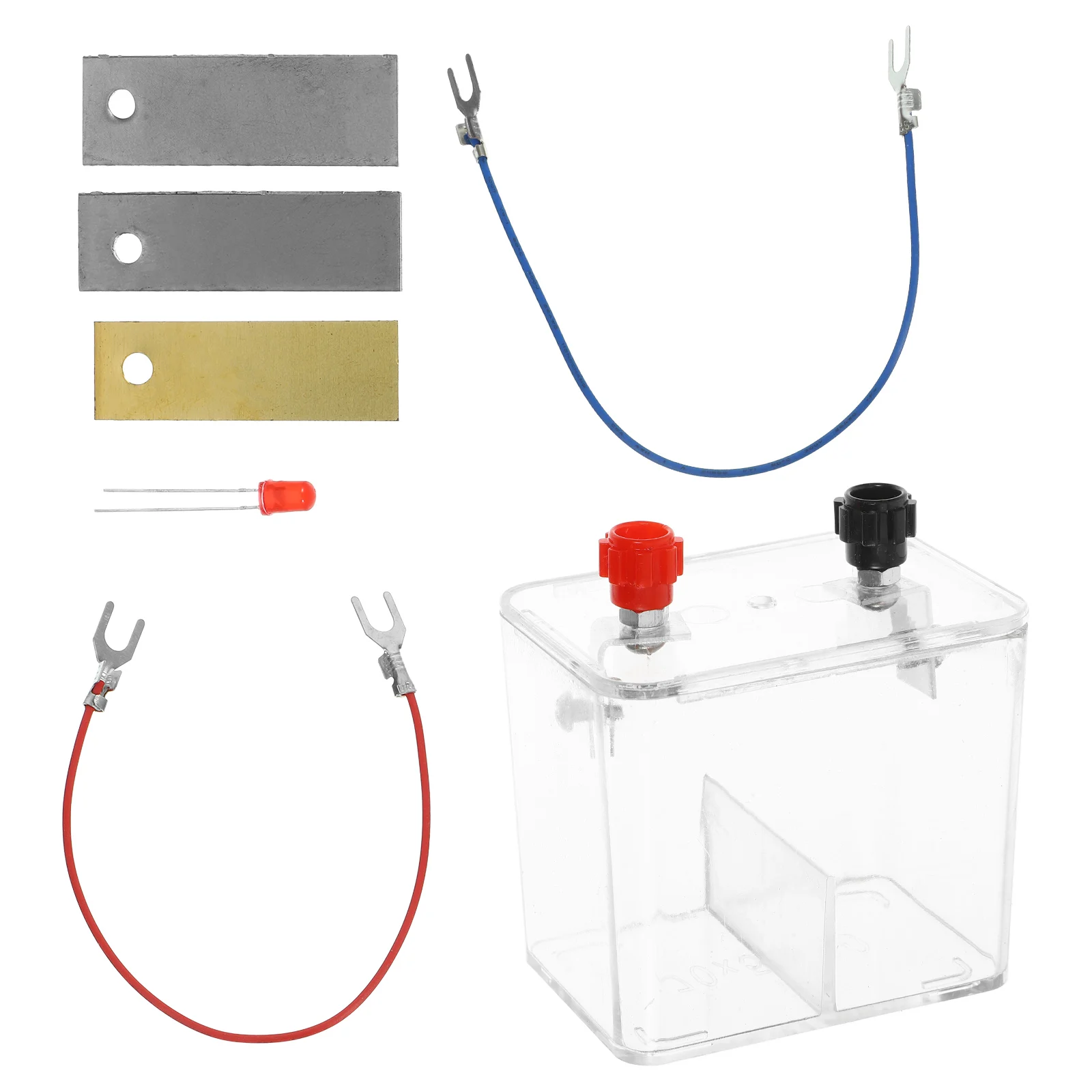 1 set 1 Set Experimental Diy Science Experiment Kit Sturdy Copper Iron Zinc Sheets Making Supplies Physics
1 set 1 Set Experimental Diy Science Experiment Kit Sturdy Copper Iron Zinc Sheets Making Supplies Physics