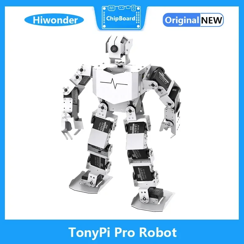 Hiwonder TonyPi Pro Humanoid Robot AI Robot Профессиональный комплект для разработки Визуальное распознавание для Raspberry Pi 4B
Hiwonder TonyPi Pro Humanoid Robot AI Robot Профессиональный комплект для разработки Визуальное распознавание для Raspberry Pi 4B
