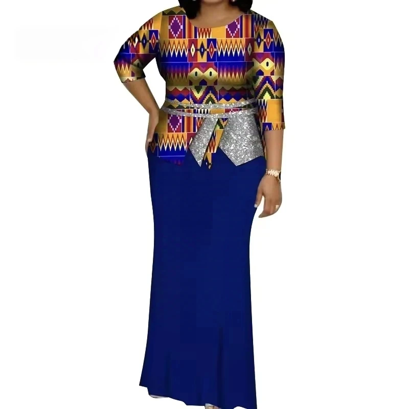 African Clothes for Women 2 PCS Sets Tops And Skirts Suits Dashiki Ankara Turkey Outfits Gown Plus Size Wedding Party Dresses
African Clothes for Women 2 PCS Sets Tops And Skirts Suits Dashiki Ankara Turkey Outfits Gown Plus Size Wedding Party Dresses