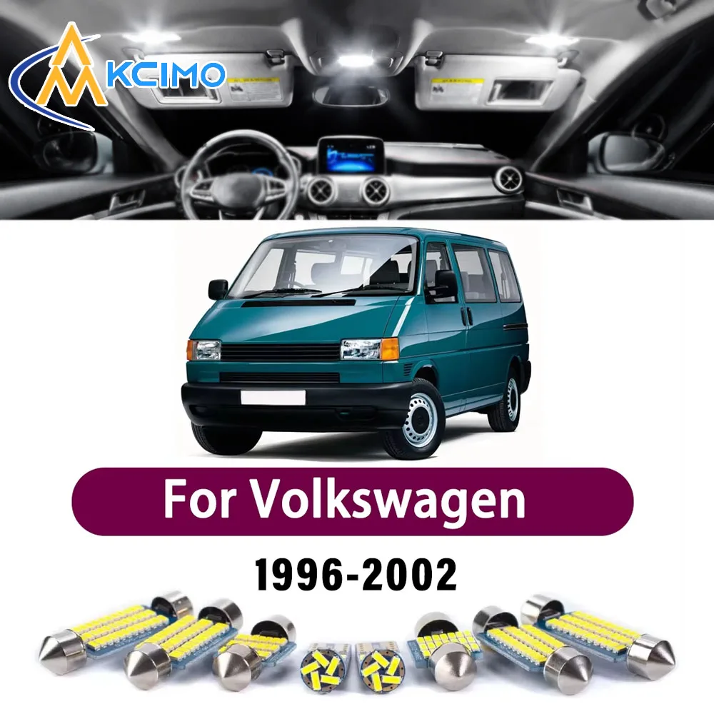 Super Bright LED Interior Lamp Kit For Volkswagen Transporter T4 1996-2002 Error Free Canbus Trunk Reading Mirror Light Bulbs
Super Bright LED Interior Lamp Kit For Volkswagen Transporter T4 1996-2002 Error Free Canbus Trunk Reading Mirror Light Bulbs