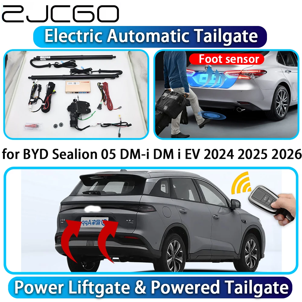 ZJCGO for BYD Sealion 05 DM-i DM i EV 2024 2025 2026 OEM Automatic Power Liftgate Powered Tailgate Intelligent Trunk Lift Kit
ZJCGO for BYD Sealion 05 DM-i DM i EV 2024 2025 2026 OEM Automatic Power Liftgate Powered Tailgate Intelligent Trunk Lift Kit