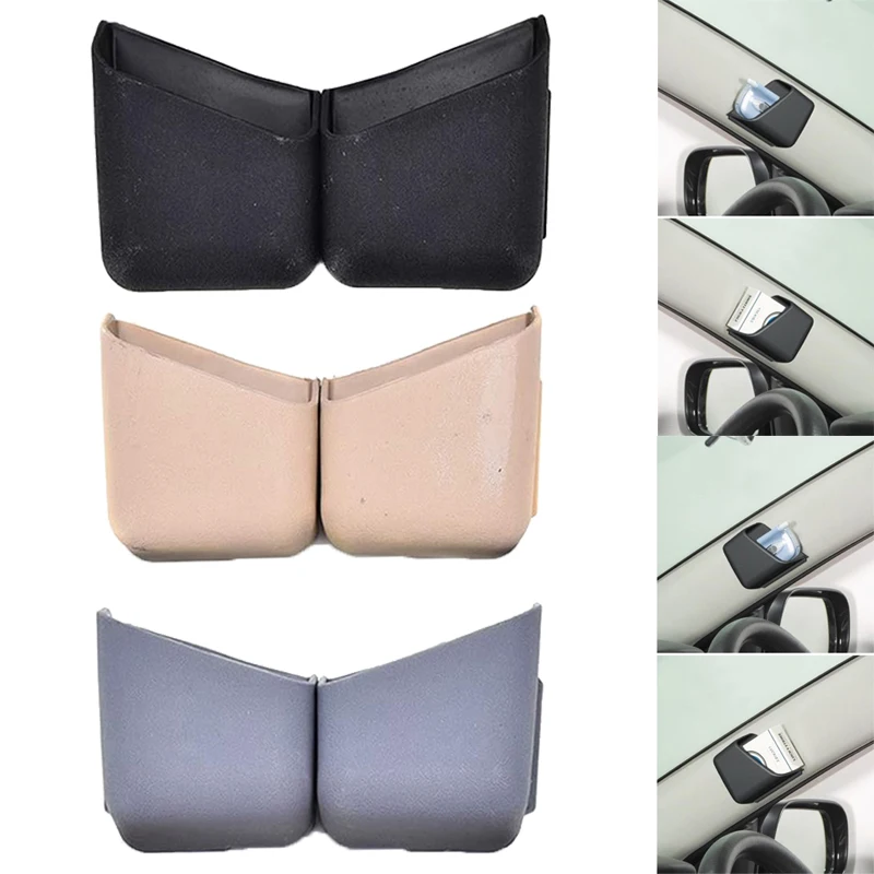 2Pcs/set Universal Car Sunglasses Phone Organizer Eyeglasses Holder Storage Boxes Holders Pocket Auto Car Interior Accessories
2Pcs/set Universal Car Sunglasses Phone Organizer Eyeglasses Holder Storage Boxes Holders Pocket Auto Car Interior Accessories