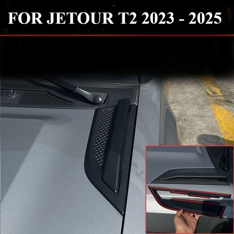 FOR JETOUR T2 2023 2024 2025 Car Accessories ABS front hood engine hood handle decorative cover Trim
FOR JETOUR T2 2023 2024 2025 Car Accessories ABS front hood engine hood handle decorative cover Trim