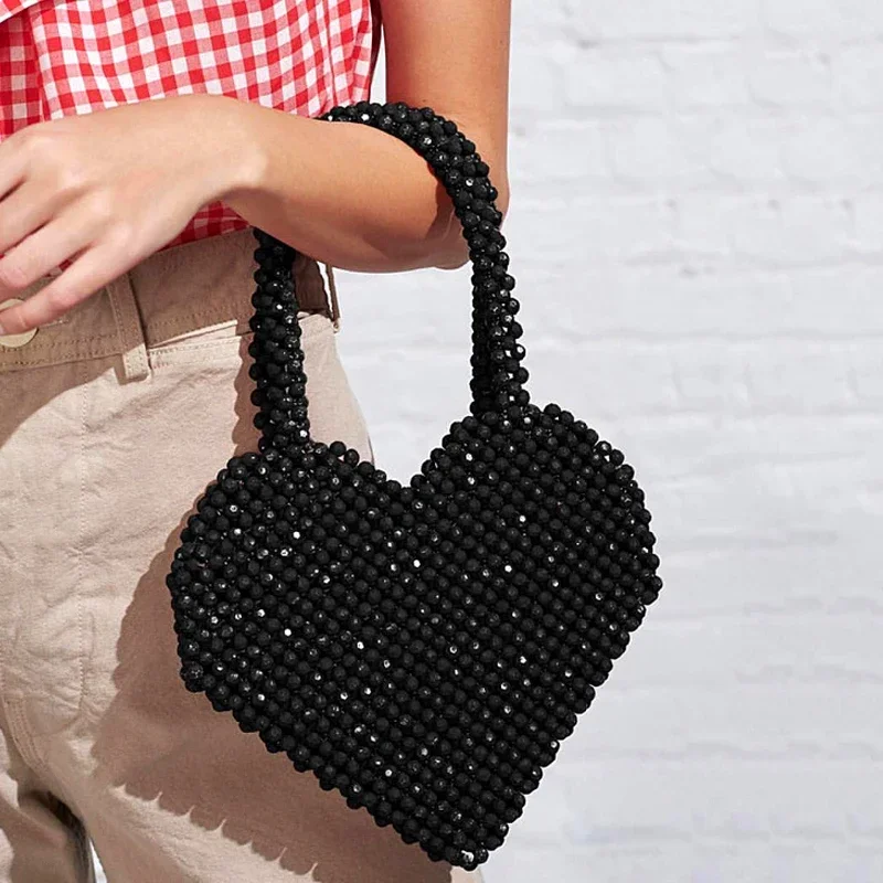 2025 New Heart-Shaped Beaded Bag Hand Beaded Handmade Ins Bag Design Cool Lovely Love Beads Bag Customizable Colors
2025 New Heart-Shaped Beaded Bag Hand Beaded Handmade Ins Bag Design Cool Lovely Love Beads Bag Customizable Colors