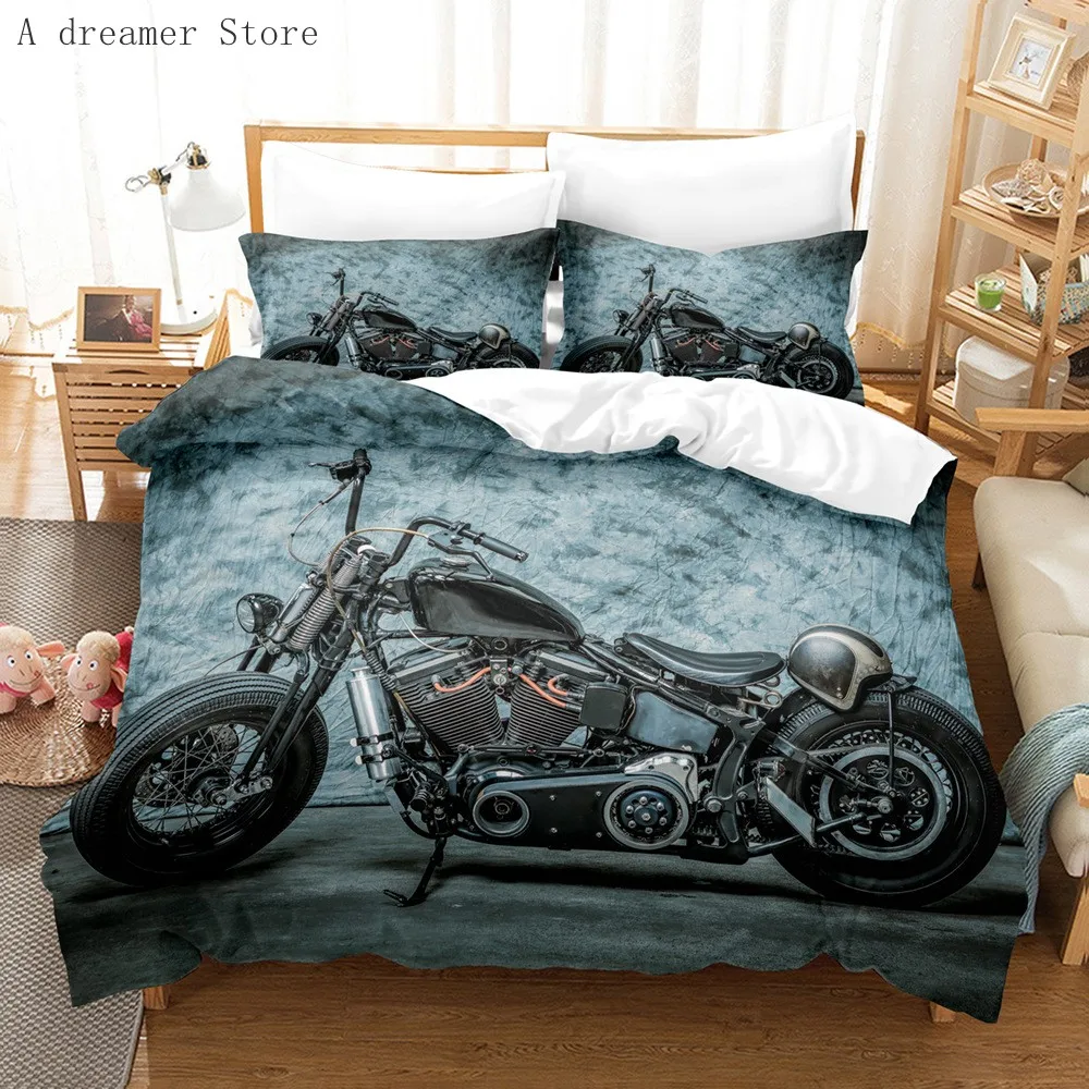 Motorcycle Race Car Bedding Sets Boys Kids Duvet Cover Custom Bed Linens Single Double Size Adult Decor Home Textiles
Motorcycle Race Car Bedding Sets Boys Kids Duvet Cover Custom Bed Linens Single Double Size Adult Decor Home Textiles