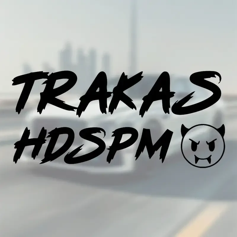 Забавная автомобильная наклейка TRAKAS HDSPM — водонепроницаемая автонаклейка для багажника, бампера и окон — устойчивый к царапинам винил — автомобильный Стайлинг De
Забавная автомобильная наклейка TRAKAS HDSPM — водонепроницаемая автонаклейка для багажника, бампера и окон — устойчивый к царапинам винил — автомобильный Стайлинг De