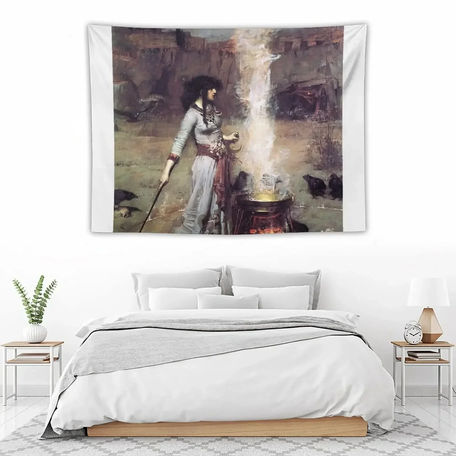 THE MAGIC CIRCLE - JOHN WILLIAM WATERHOUSE Tapestry Wall Hangings Decoration Home Decor Aesthetic Wall Carpet Tapestry
THE MAGIC CIRCLE - JOHN WILLIAM WATERHOUSE Tapestry Wall Hangings Decoration Home Decor Aesthetic Wall Carpet Tapestry