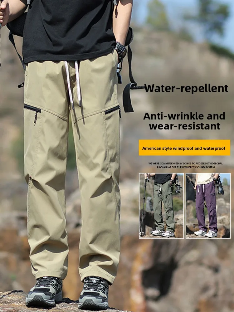 Large Size Men's Cargo Pants Spring Autumn Casual Outdoor Waterproof Sports Climbing American Functional Workwear Trousers
Large Size Men's Cargo Pants Spring Autumn Casual Outdoor Waterproof Sports Climbing American Functional Workwear Trousers