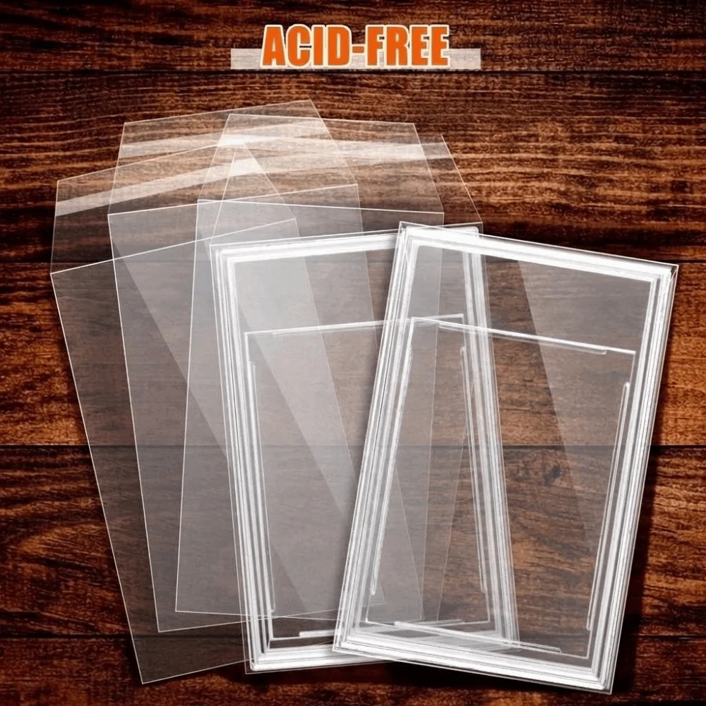 100 Sheets Transparent BGS Slab Sleeve Waterproof Strong BGS Card Brick Film Durable Score Card Protective Film For Card Box
100 Sheets Transparent BGS Slab Sleeve Waterproof Strong BGS Card Brick Film Durable Score Card Protective Film For Card Box