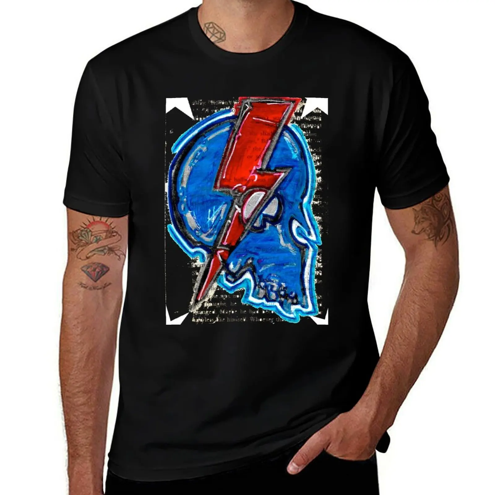 Shock Skull T-Shirt graphics plain football t shirt T-shirts man fitted t shirts for men
Shock Skull T-Shirt graphics plain football t shirt T-shirts man fitted t shirts for men