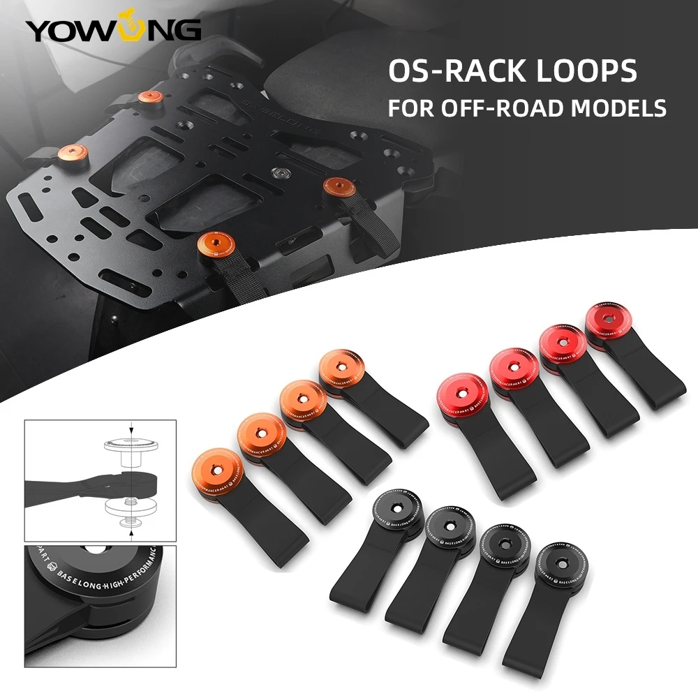 For Yamaha YZ YZF WRF 125 250 450 For Honda CR CRF CRFX For Beta 125-430 RR For Suzuki RMZ RMX DRZ Rear Luggage OS-Rack Loops
For Yamaha YZ YZF WRF 125 250 450 For Honda CR CRF CRFX For Beta 125-430 RR For Suzuki RMZ RMX DRZ Rear Luggage OS-Rack Loops