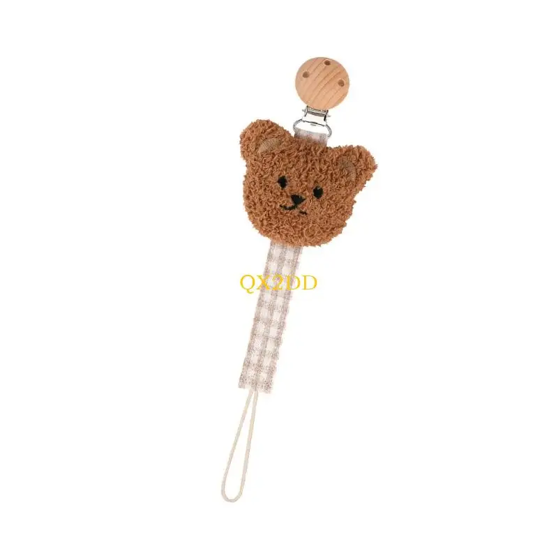 QX2D Bear Pattern Teether Pacifier Strap Baby Dummy Clip Soother Chain Pacifier Strap Teether Toy Newborn Pacifier Chain Clip
QX2D Bear Pattern Teether Pacifier Strap Baby Dummy Clip Soother Chain Pacifier Strap Teether Toy Newborn Pacifier Chain Clip