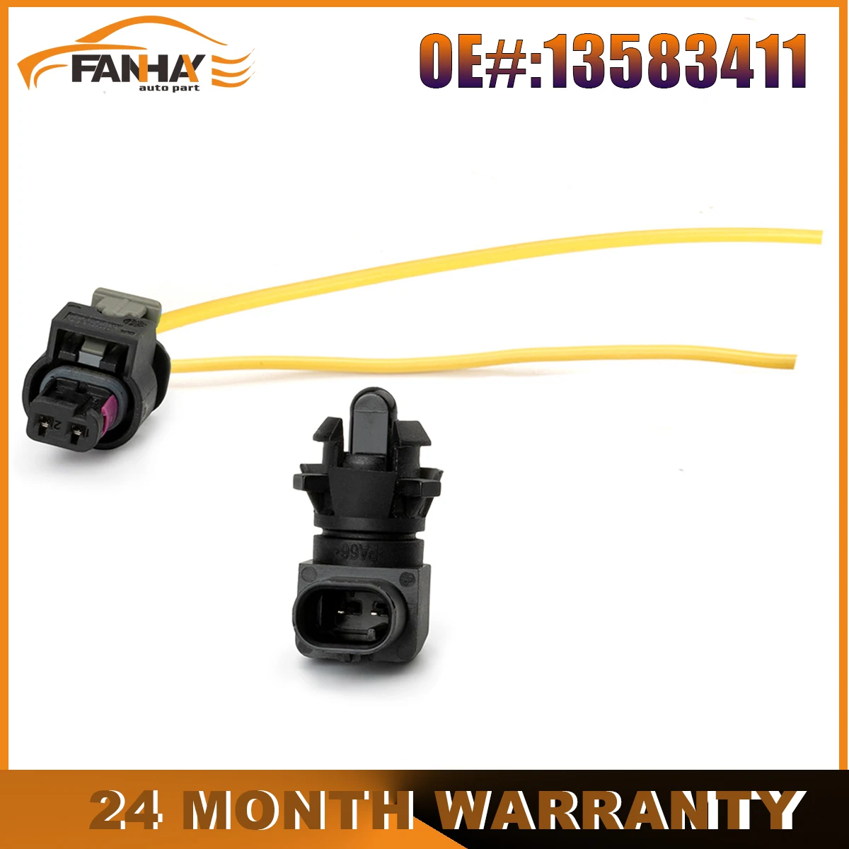 Ambient Air Temperature Sensor and Plug Pigtail kit 13583411 902026 for BUICK ENCLAVE ENCORE ENVISION CADILLAC CHEVROLET GMC
Ambient Air Temperature Sensor and Plug Pigtail kit 13583411 902026 for BUICK ENCLAVE ENCORE ENVISION CADILLAC CHEVROLET GMC