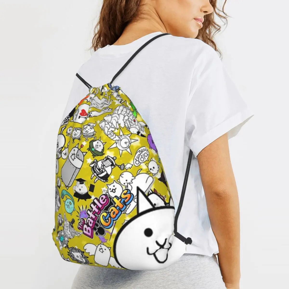 Battle Cats Backpacks Multi-function Drawstring Bundle Pocket Sundries Bag Book Bags for Man Woman School
Battle Cats Backpacks Multi-function Drawstring Bundle Pocket Sundries Bag Book Bags for Man Woman School