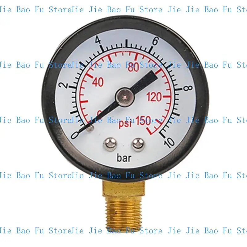 652F 40mm Pool Filter Water Pressure Dials Hydraulic Pressure Gauge Meter Manometer 1/8" NPT for Air Compressor Water Systems
652F 40mm Pool Filter Water Pressure Dials Hydraulic Pressure Gauge Meter Manometer 1/8" NPT for Air Compressor Water Systems