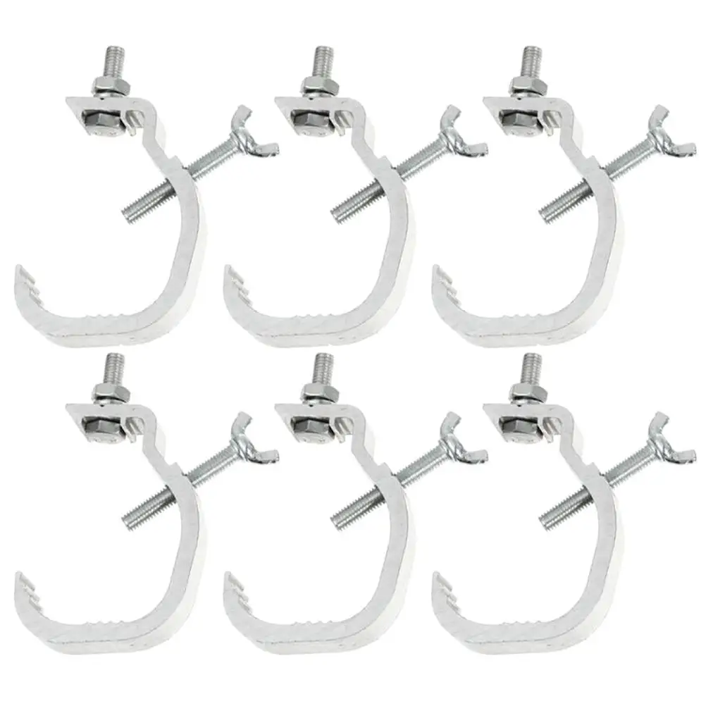 6pcs Lamp Lighting Clamps Aluminum Spotlight Stage Truss Mount Metal Heavy Duty Heavy Duty Light Clamps Non Slip Adjustable Safe
6pcs Lamp Lighting Clamps Aluminum Spotlight Stage Truss Mount Metal Heavy Duty Heavy Duty Light Clamps Non Slip Adjustable Safe