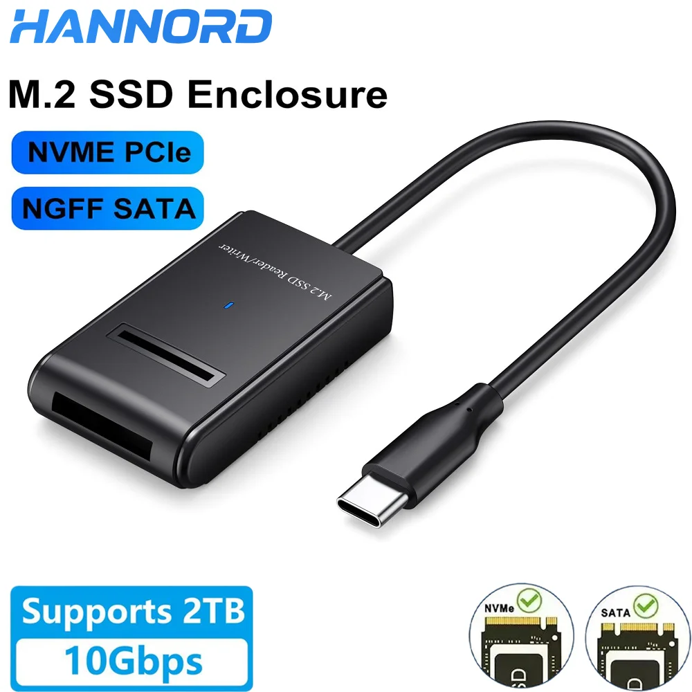 Корпус Hannord M.2 SSD 10 Гбит/с, двойной M.2 SATA/NVMe SSD-накопитель USB 3.1, внешний корпус, адаптер SSD типа C для NVME PCIE NGFF SATA Box
Корпус Hannord M.2 SSD 10 Гбит/с, двойной M.2 SATA/NVMe SSD-накопитель USB 3.1, внешний корпус, адаптер SSD типа C для NVME PCIE NGFF SATA Box
