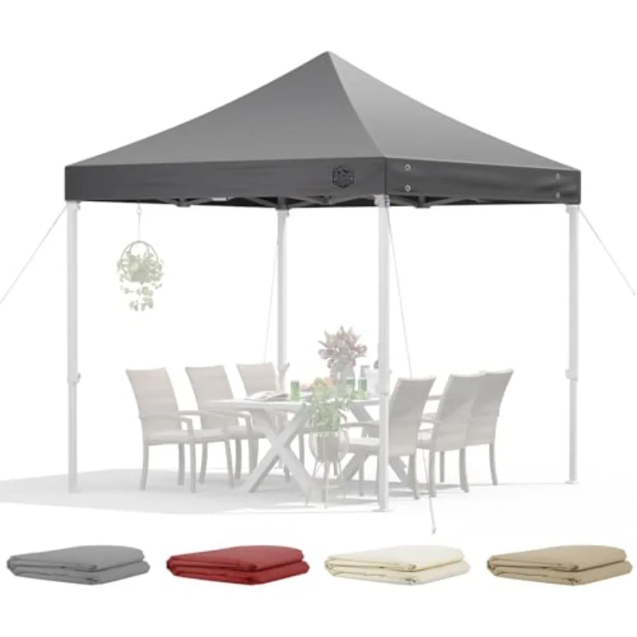 Replacement Canopy Top for Pop Up Canopy Tent, Heavy Duty 600D Oxford Fabric Outdoor Tent Cover,10x10 TOP ONLY
Replacement Canopy Top for Pop Up Canopy Tent, Heavy Duty 600D Oxford Fabric Outdoor Tent Cover,10x10 TOP ONLY