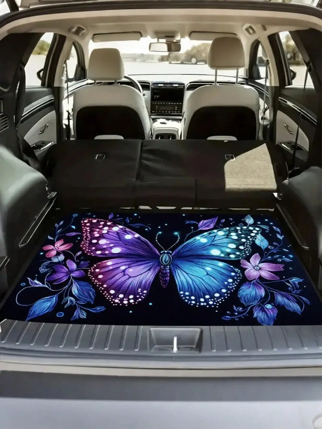 Коврик для багажника автомобиля с цветным узором в виде бабочек, 1 шт. – водонепроницаемый, пыленепроницаемый и нескользящий, легко чистится, универсальный размер.
Коврик для багажника автомобиля с цветным узором в виде бабочек, 1 шт. – водонепроницаемый, пыленепроницаемый и нескользящий, легко чистится, универсальный размер.