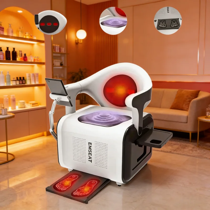 EMS pelvic floor muscle chair exerciser, Kegel radio frequency massager for back and foot muscle strengthening, EMS base plate.
EMS pelvic floor muscle chair exerciser, Kegel radio frequency massager for back and foot muscle strengthening, EMS base plate.