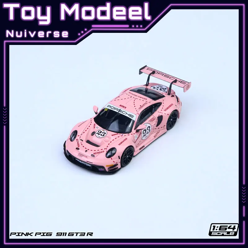 STAR RACE Porsche 911 GT3 R Series Racing Car 1:64 High Detail Diecast Alloy Model Perfect Gift for Car Enthusiasts Collectors
STAR RACE Porsche 911 GT3 R Series Racing Car 1:64 High Detail Diecast Alloy Model Perfect Gift for Car Enthusiasts Collectors