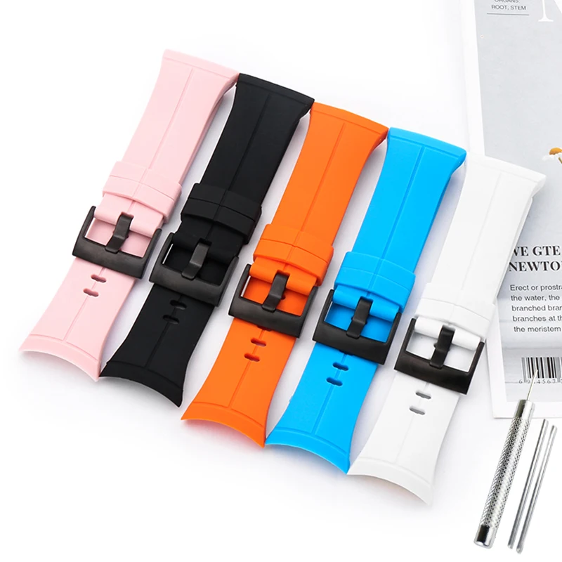 Men's rubber watch strap for Suunto Spartan Ultra Outdoor Sports waterproof Silicone watch band accessories buckle Wristband
Men's rubber watch strap for Suunto Spartan Ultra Outdoor Sports waterproof Silicone watch band accessories buckle Wristband