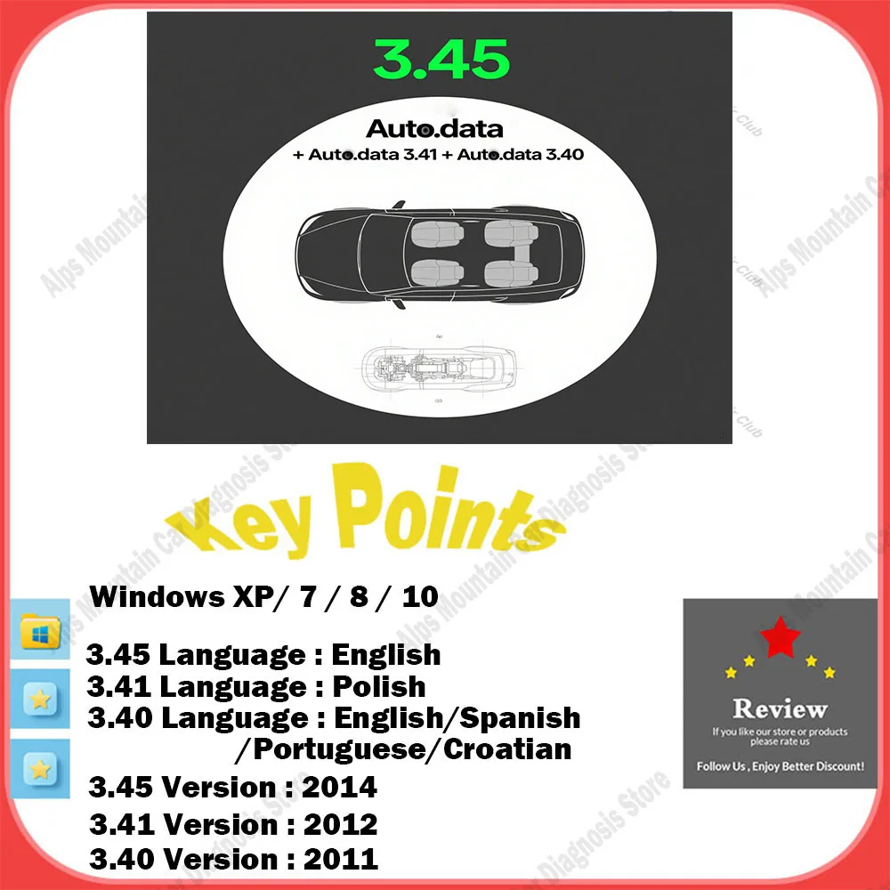 Newest Autodata 3.45/3.41/3.40 Auto Car Repair diagnosis Software Multi-languages wiring diagrams data Autodata Polish Software
Newest Autodata 3.45/3.41/3.40 Auto Car Repair diagnosis Software Multi-languages wiring diagrams data Autodata Polish Software