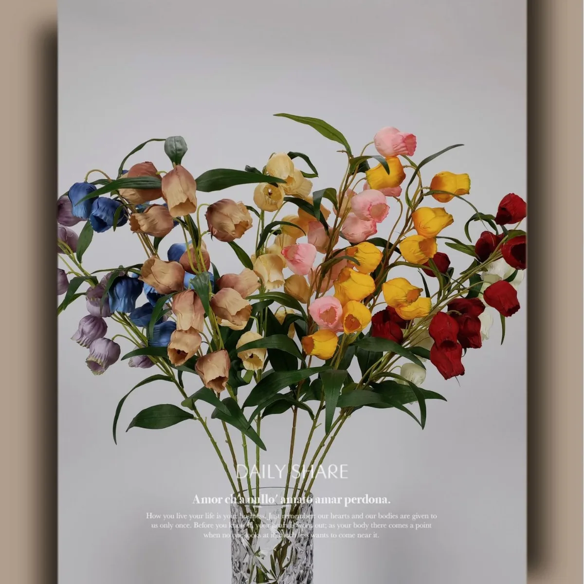 Artificial flowers Premium palace lantern bouquet Handmade silk material {WG PRETTY} Wedding home party hotel decorations.
Artificial flowers Premium palace lantern bouquet Handmade silk material {WG PRETTY} Wedding home party hotel decorations.