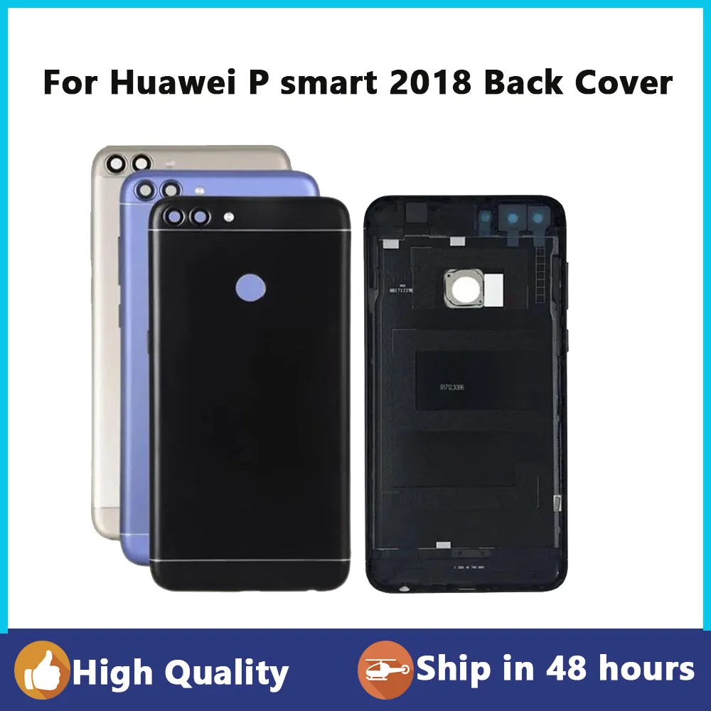 AAAA Quality Metal Material For Huawei P smart 2018 Back Cover Battery Case Housing With Camera Lens+Side Button Replacement
AAAA Quality Metal Material For Huawei P smart 2018 Back Cover Battery Case Housing With Camera Lens+Side Button Replacement