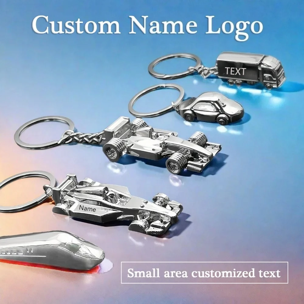 Mini Racing Model Keychain Metal Laser Engraved name Creative Simulation Car Keyring Creative Pendant Men's and Women's Gifts
Mini Racing Model Keychain Metal Laser Engraved name Creative Simulation Car Keyring Creative Pendant Men's and Women's Gifts