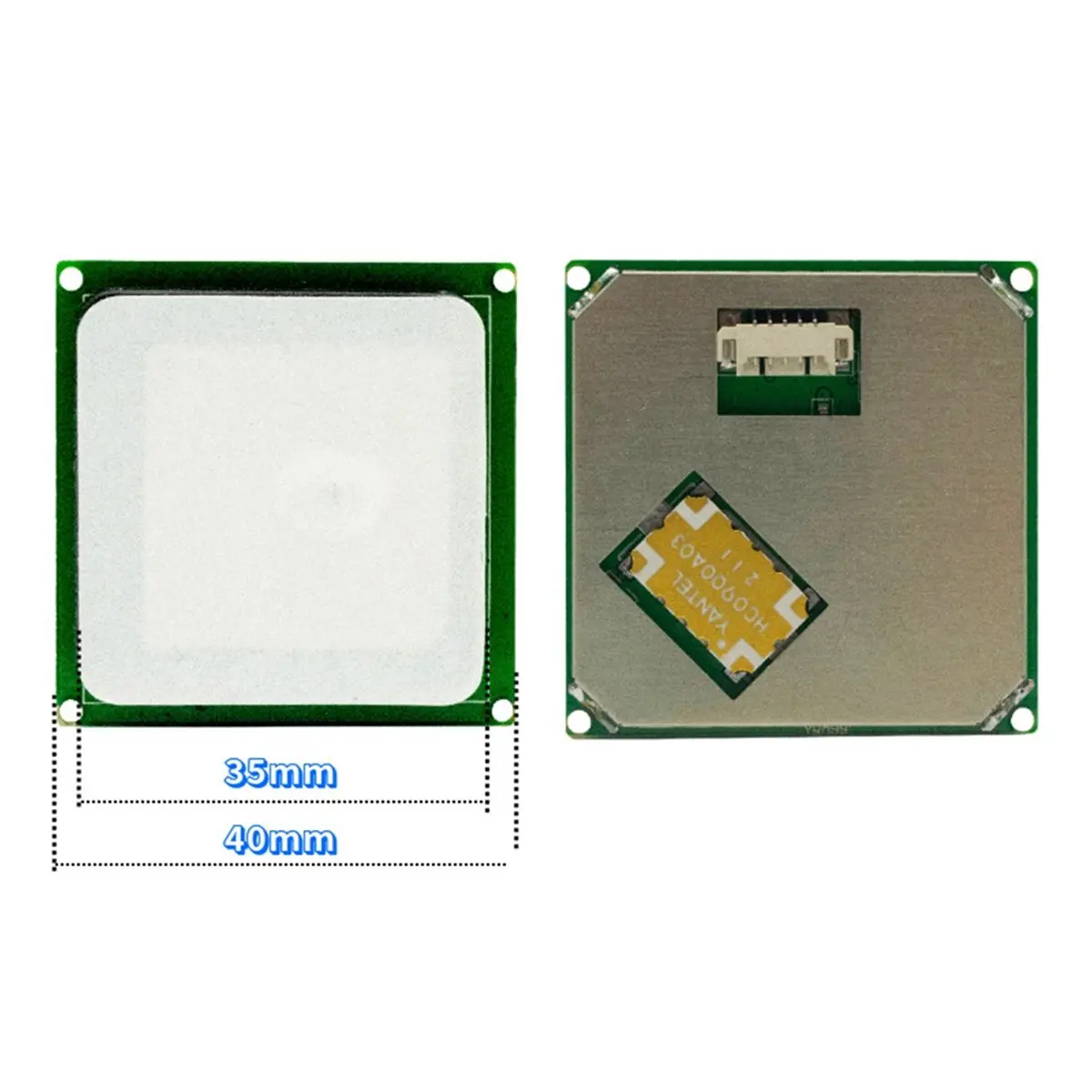 A64I YRM100 TTL UHF RFID Reader Module with Interface Integrated RFID Antenna 35x40mm
A64I YRM100 TTL UHF RFID Reader Module with Interface Integrated RFID Antenna 35x40mm