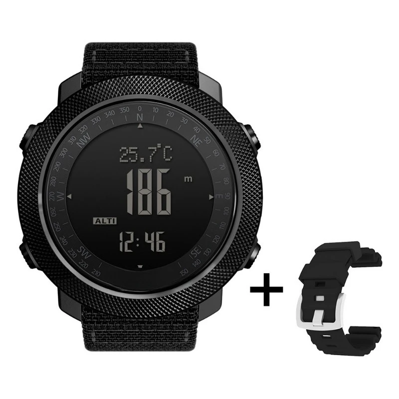 Outdoor Sports Smart Waterproof Watch Colored Silicone High Air Pressure Compass Thermometer Metal Watch
Outdoor Sports Smart Waterproof Watch Colored Silicone High Air Pressure Compass Thermometer Metal Watch