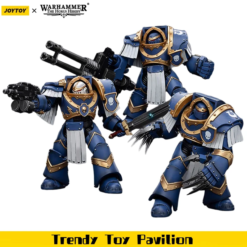 【JOYTOY】Warhammer 40K Ultramarines Cataphractii Terminator Squad 3 шт. Коллекция игрушек 1/18 Фигурка
【JOYTOY】Warhammer 40K Ultramarines Cataphractii Terminator Squad 3 шт. Коллекция игрушек 1/18 Фигурка