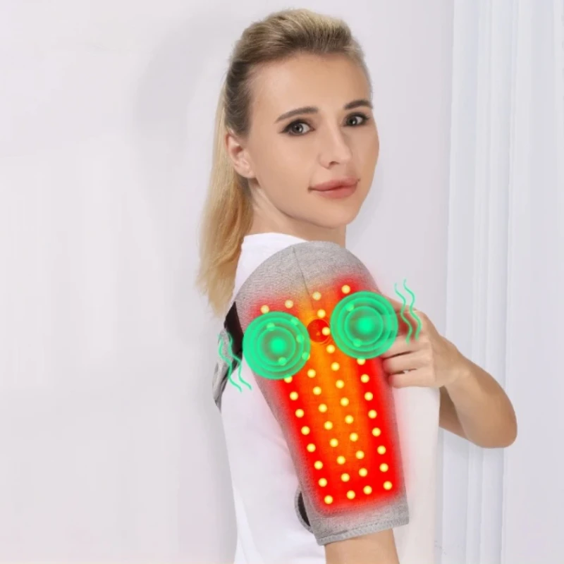 Red Light Heating Massage Shoulder Guard Shoulder Massage Support Belt Strap for Joint Brace Care Muscle Relaxation
Red Light Heating Massage Shoulder Guard Shoulder Massage Support Belt Strap for Joint Brace Care Muscle Relaxation