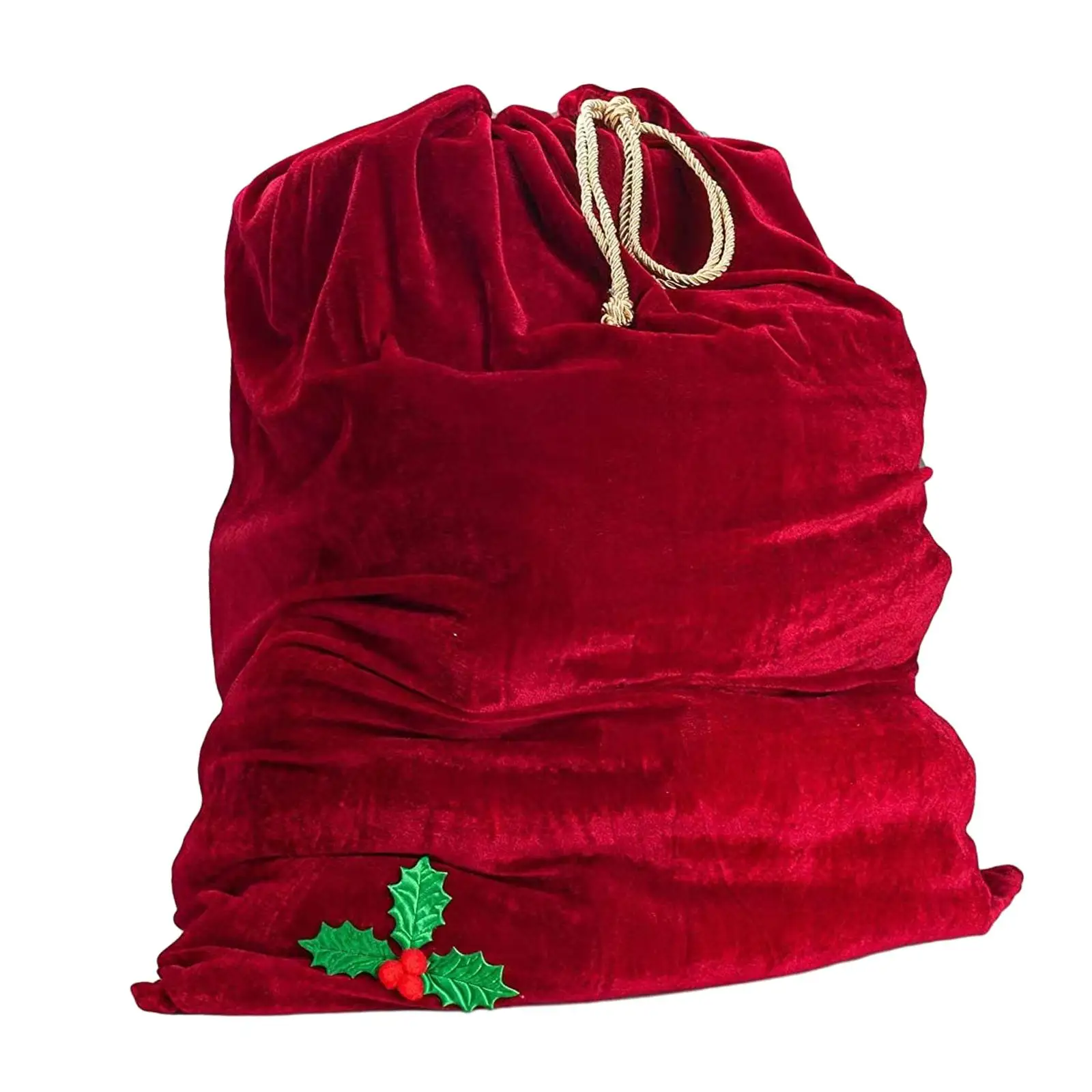 Santa Claus Gift Bag Velvet Christmas Bag Large Santa Present Sack for Party Red
Santa Claus Gift Bag Velvet Christmas Bag Large Santa Present Sack for Party Red