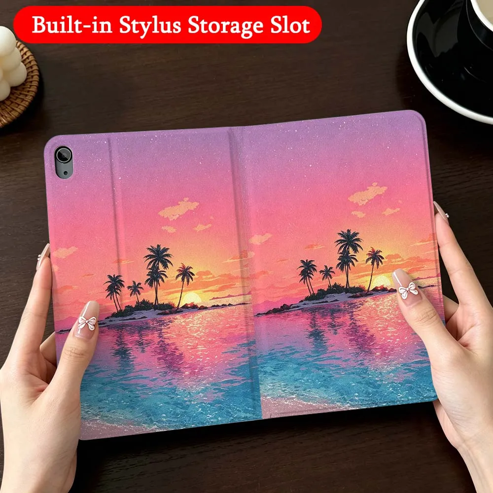 Sea Breeze Coconut Tree For iPad Mini Pro Air 5 6 7 8 9 11 9.7 7.9 10.9 13 12.9 inch Folding Automatic Sleep/Make Tablet Case
Sea Breeze Coconut Tree For iPad Mini Pro Air 5 6 7 8 9 11 9.7 7.9 10.9 13 12.9 inch Folding Automatic Sleep/Make Tablet Case