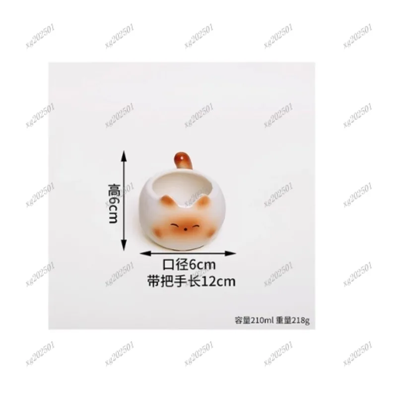 Керамическая кружка в форме милого кота, подглазурная цветная чашка для завтрака с кофе и молоком
Керамическая кружка в форме милого кота, подглазурная цветная чашка для завтрака с кофе и молоком