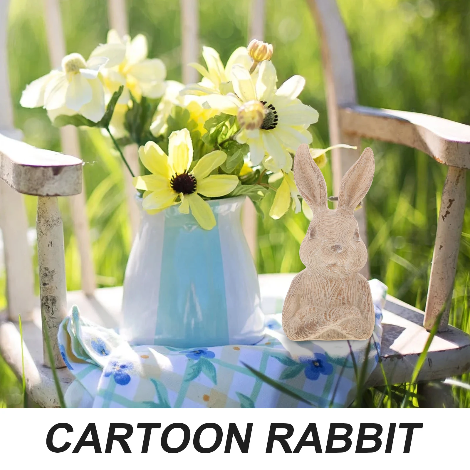 2pcs Retro Rabbit Statues Durable Cartoon Bunny Figurines Decor Easter Resin Animal Decoration Gifts Yard Crafts
2pcs Retro Rabbit Statues Durable Cartoon Bunny Figurines Decor Easter Resin Animal Decoration Gifts Yard Crafts