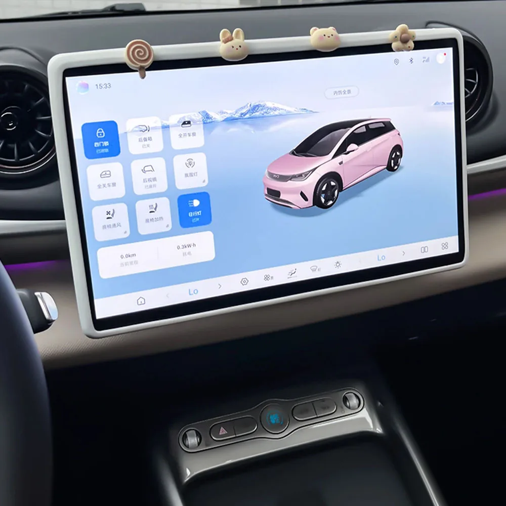 Силиконовый защитный чехол для навигационного экрана для BYD Dolphin Smart Driving Edition 2025, автомобильные детали, внутренняя крышка зеркала заднего вида
Силиконовый защитный чехол для навигационного экрана для BYD Dolphin Smart Driving Edition 2025, автомобильные детали, внутренняя крышка зеркала заднего вида